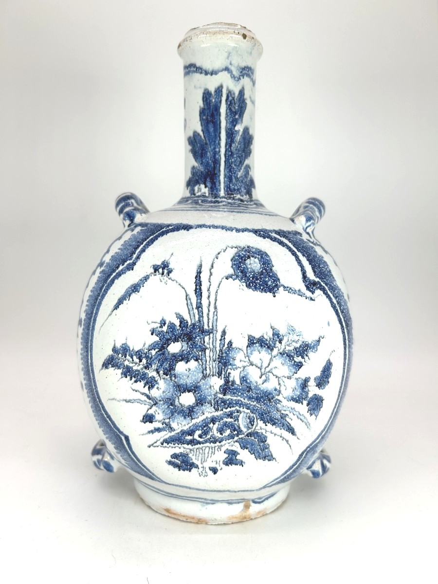 Nevers, Late 18th - Early 18th Century -  Pilgrim's Gourd-photo-3