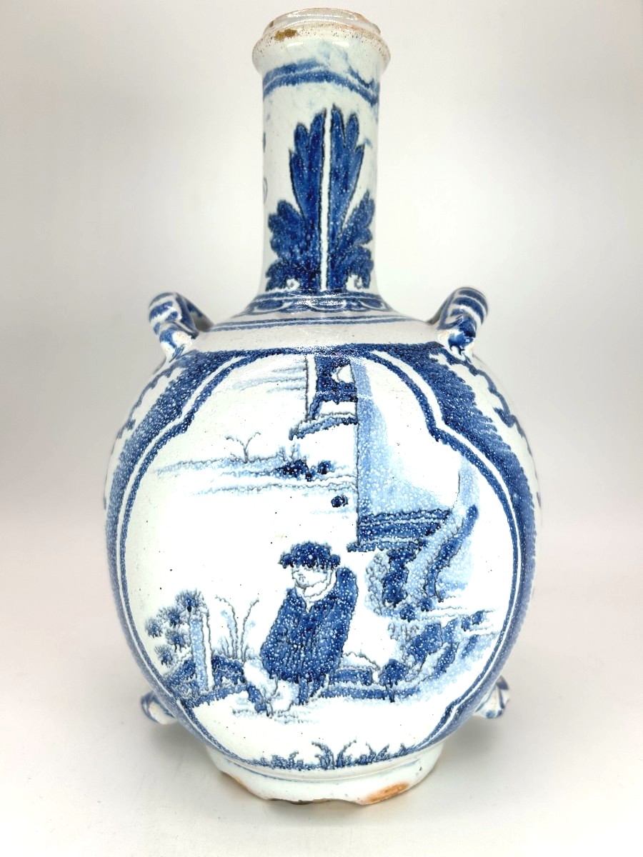 Nevers, Late 18th - Early 18th Century -  Pilgrim's Gourd