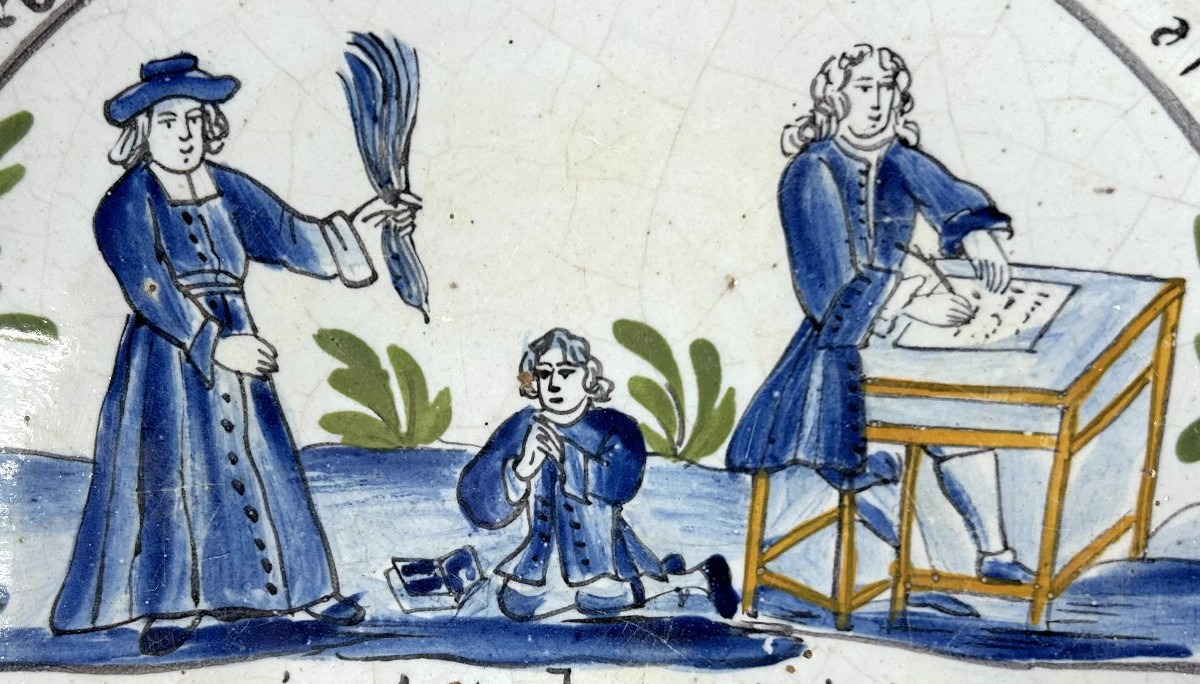 NEVERS - XVIII ème Siècle - " LA PETITE CLASSE, 1760  "-photo-3