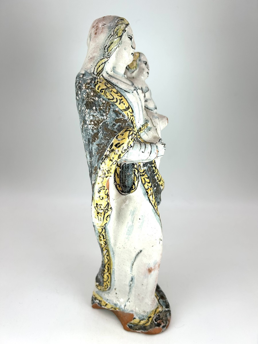 NEVERS XVII ème Siècle - VIERGE D'ACCOUCHEE - Datée :  An May 1652-photo-2