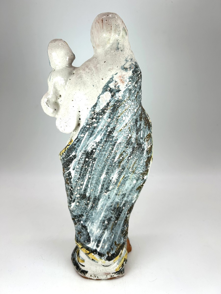 NEVERS XVII ème Siècle - VIERGE D'ACCOUCHEE - Datée :  An May 1652-photo-3