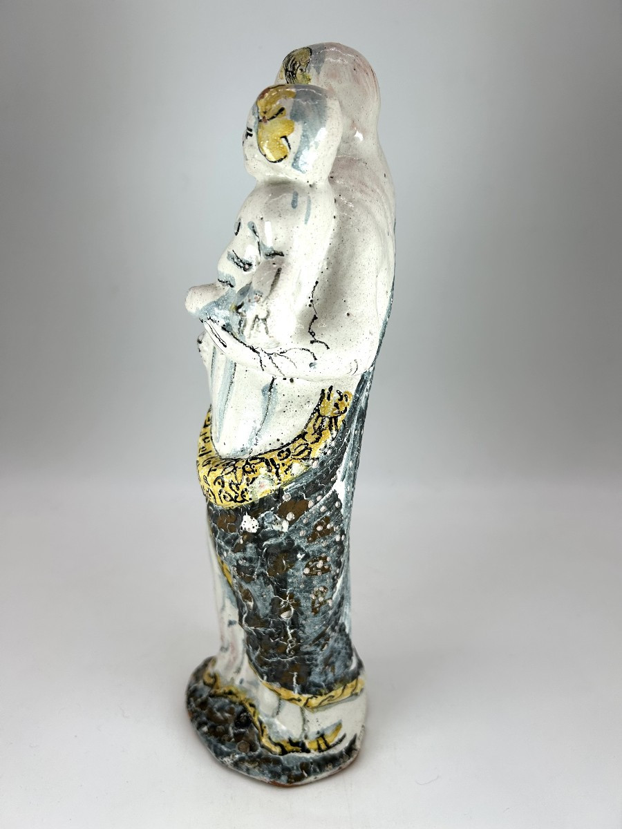 NEVERS XVII ème Siècle - VIERGE D'ACCOUCHEE - Datée :  An May 1652-photo-4