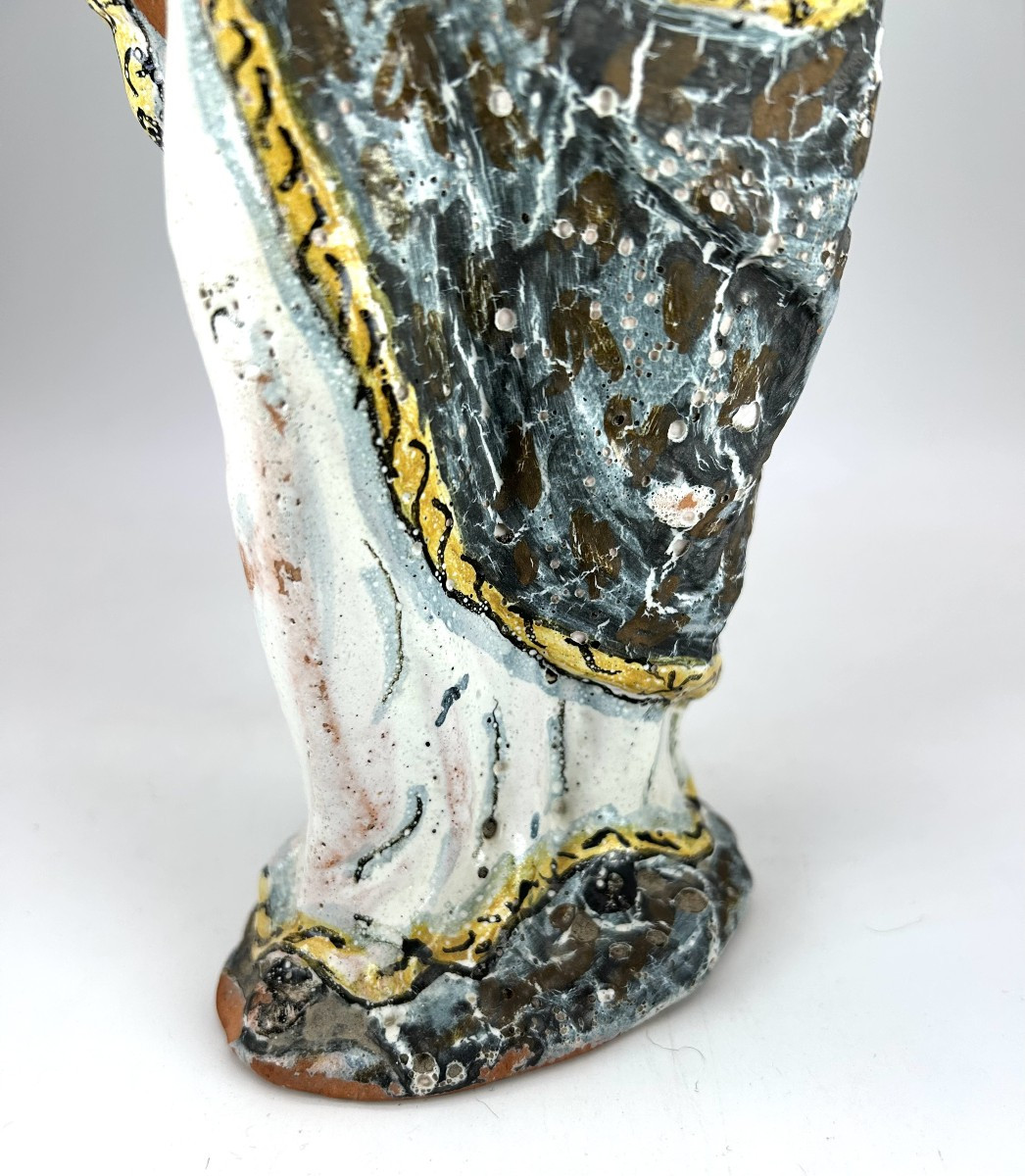 NEVERS XVII ème Siècle - VIERGE D'ACCOUCHEE - Datée :  An May 1652-photo-2