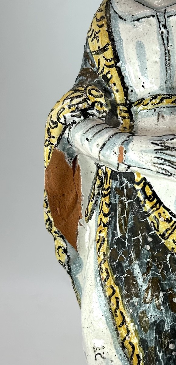 NEVERS XVII ème Siècle - VIERGE D'ACCOUCHEE - Datée :  An May 1652-photo-6