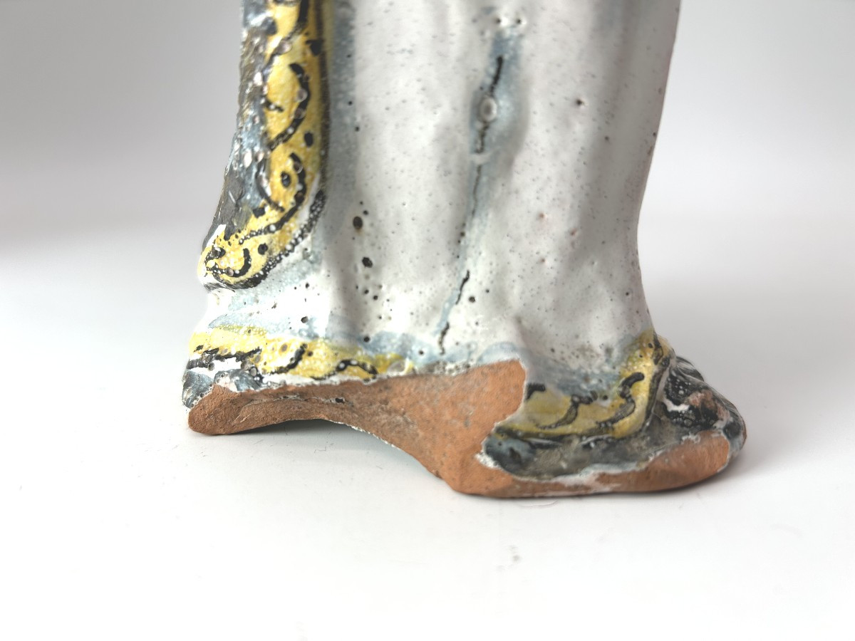 NEVERS XVII ème Siècle - VIERGE D'ACCOUCHEE - Datée :  An May 1652-photo-7