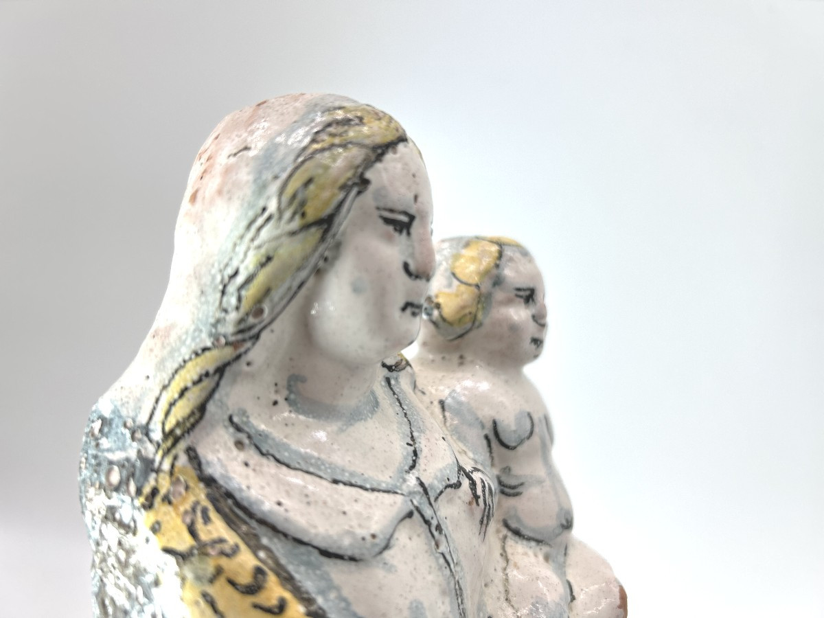 NEVERS XVII ème Siècle - VIERGE D'ACCOUCHEE - Datée :  An May 1652-photo-8