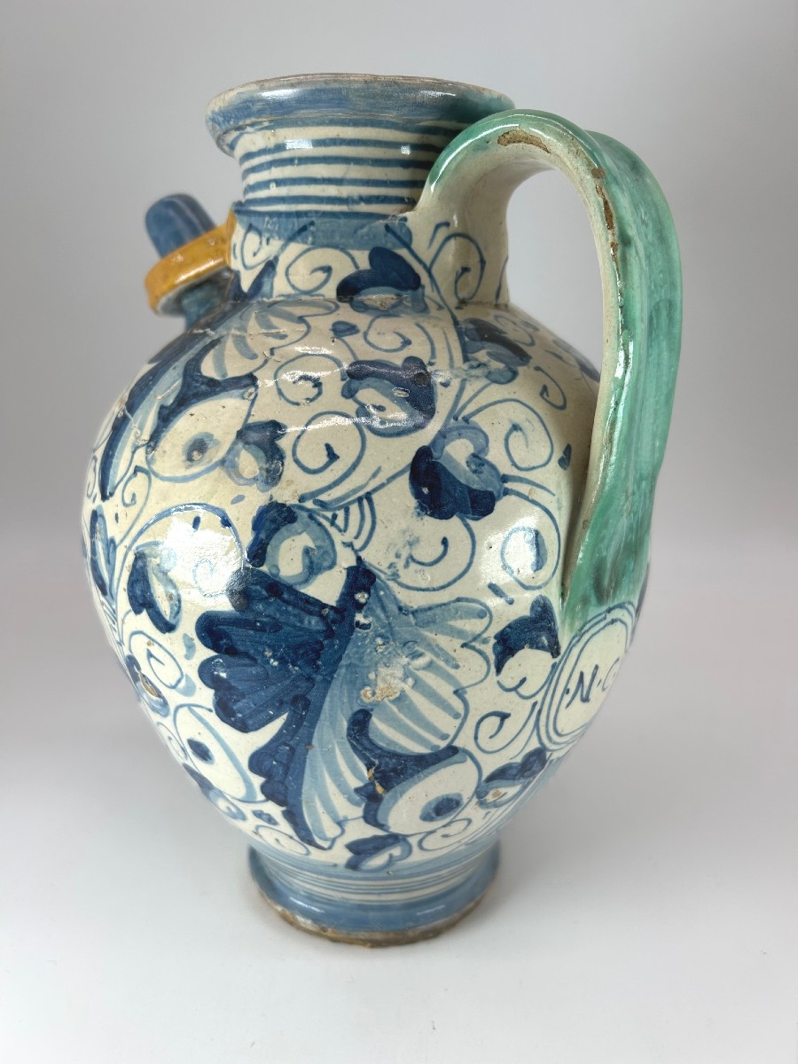 Montelupo - Italy - Mid-17th Century - Apothecary's Jar 