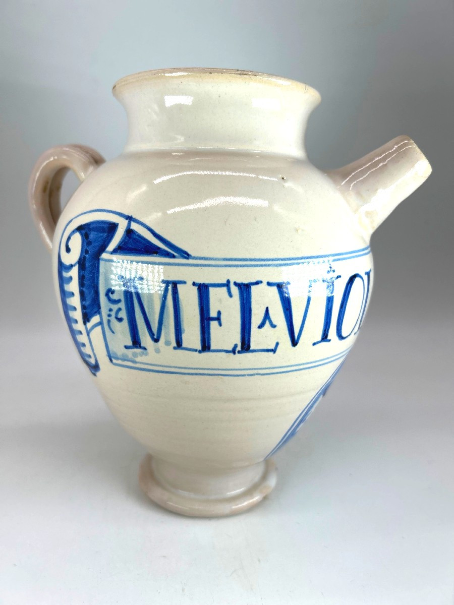 APOTHICAIRERIE  :  SAVONE, ITALIE - XVII ème siècle - Chevrette datée 1662-photo-2