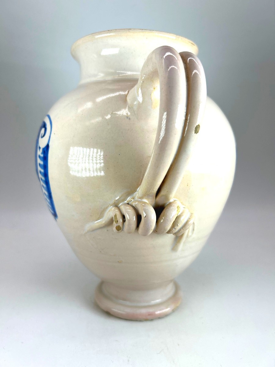 APOTHICAIRERIE  :  SAVONE, ITALIE - XVII ème siècle - Chevrette datée 1662-photo-4