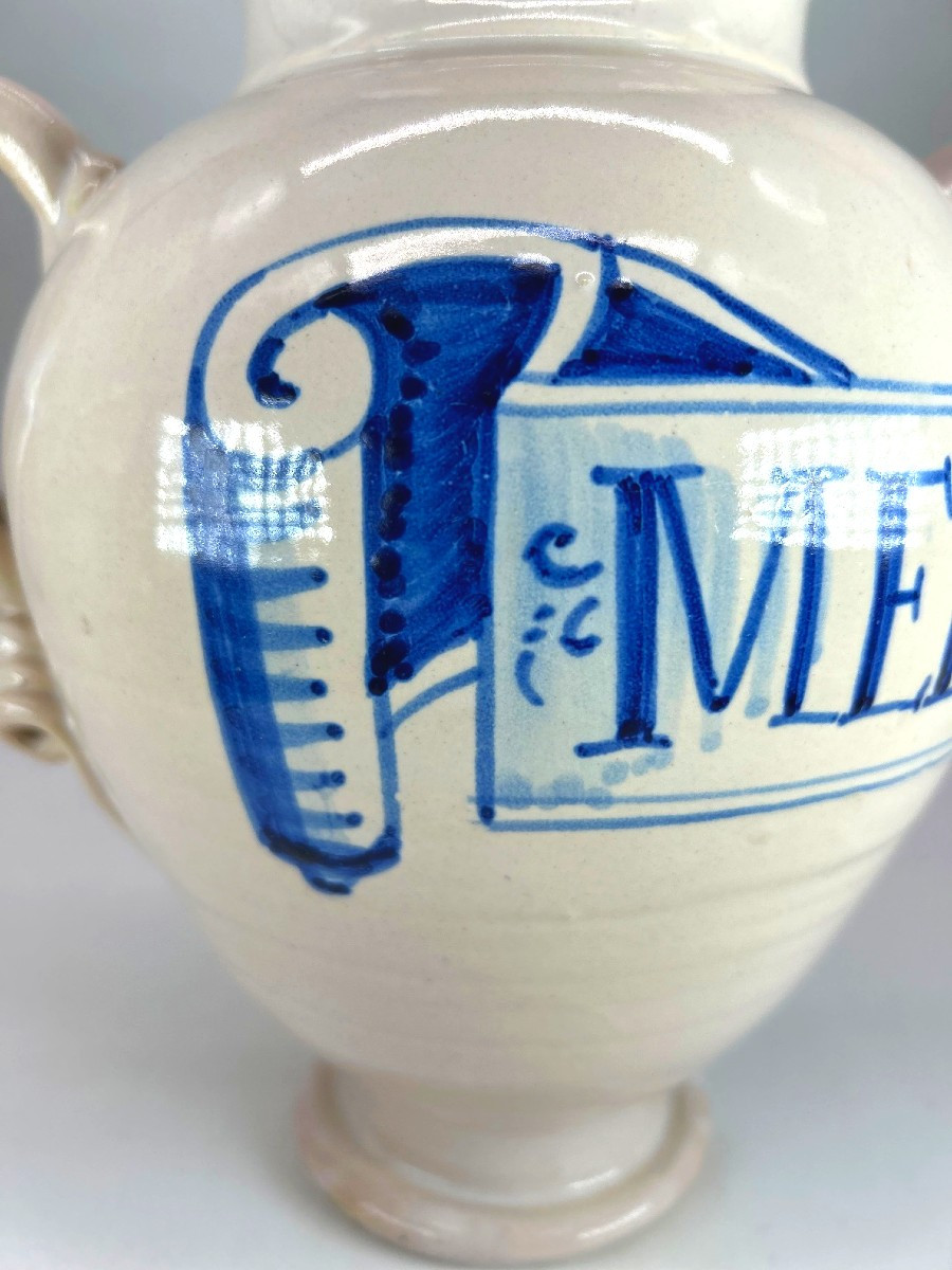 APOTHICAIRERIE  :  SAVONE, ITALIE - XVII ème siècle - Chevrette datée 1662-photo-1