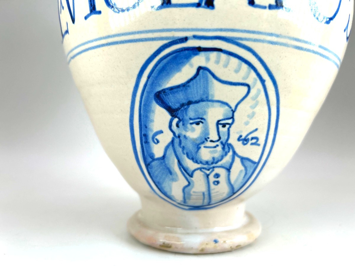 APOTHICAIRERIE  :  SAVONE, ITALIE - XVII ème siècle - Chevrette datée 1662-photo-2