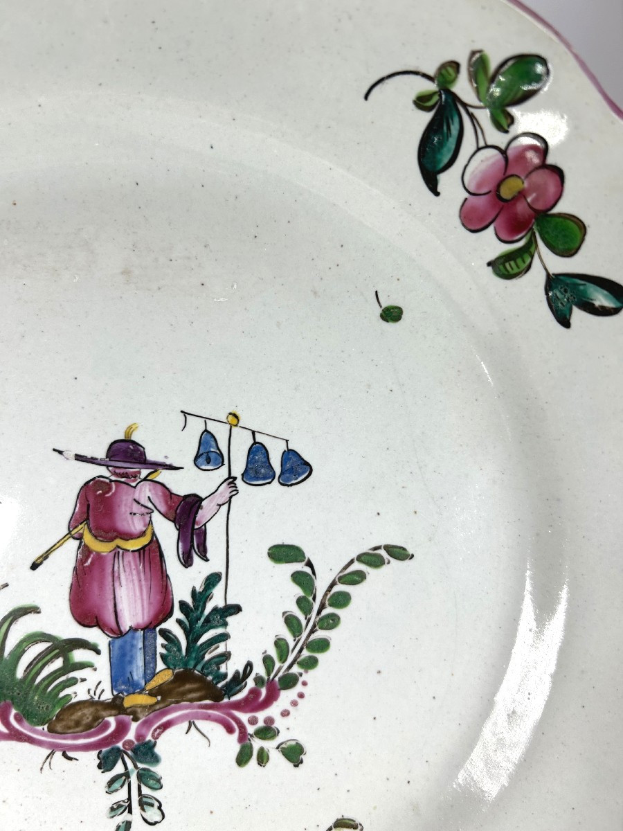 Aprey, 18th Century - Plate With A Leper-photo-2