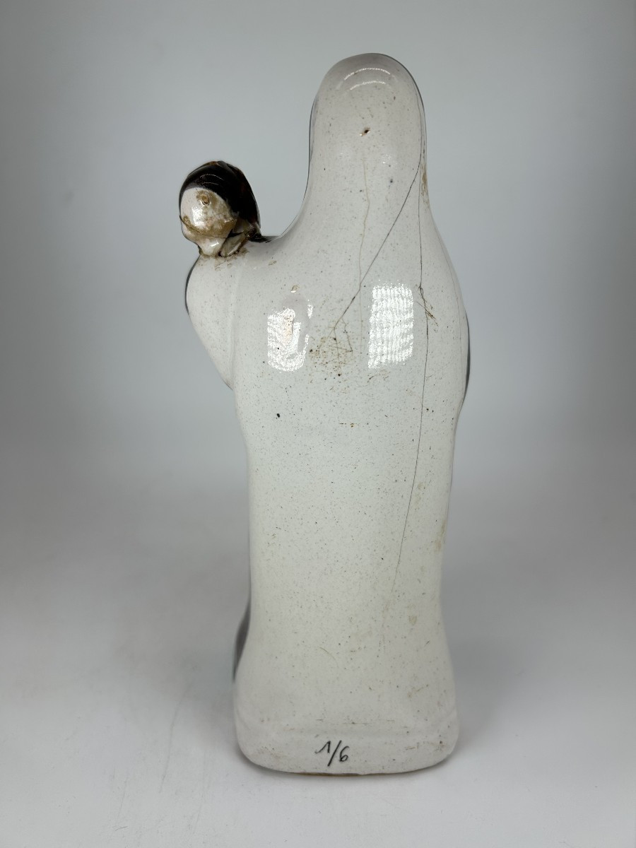 Nevers Fin XVIII ème Siècle - Virgin Of Childbirth-photo-2