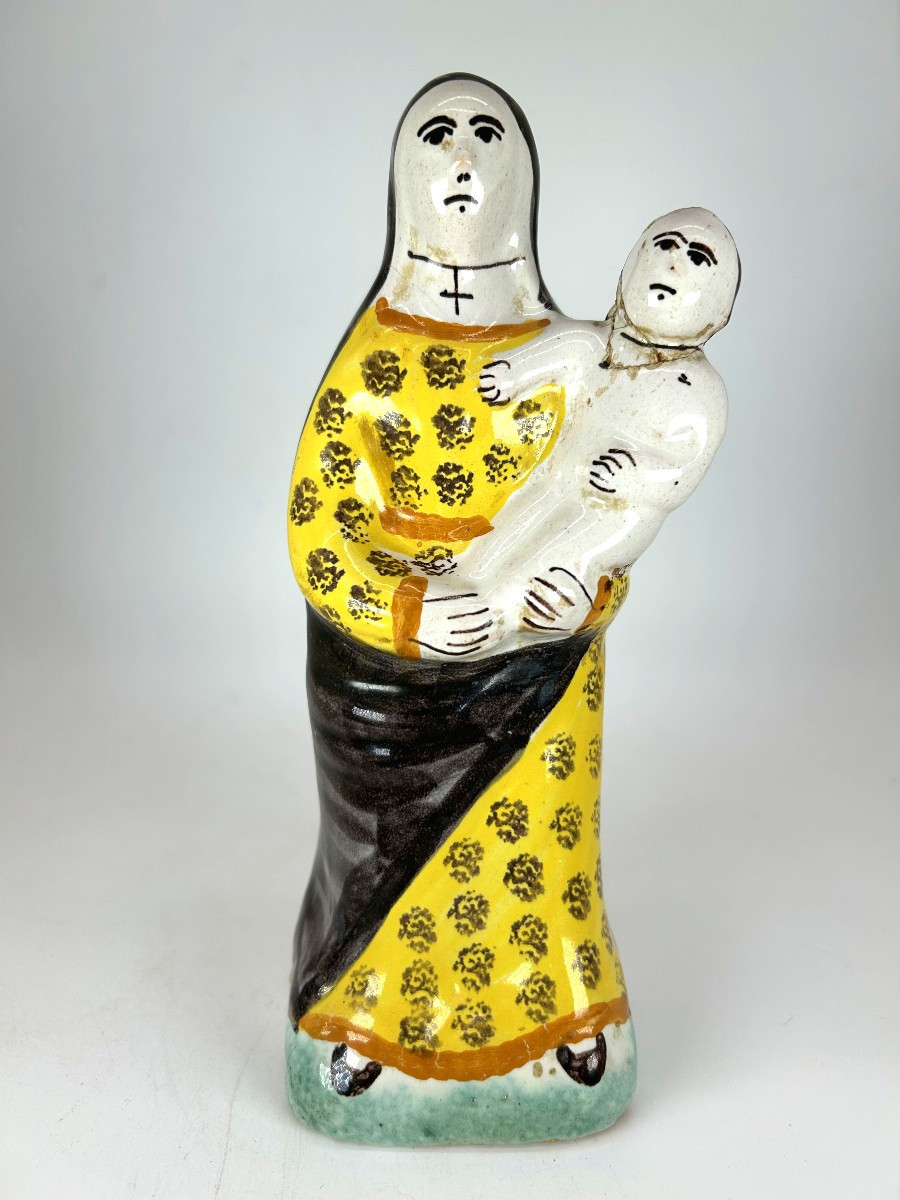 Nevers Fin XVIII ème Siècle - Virgin Of Childbirth