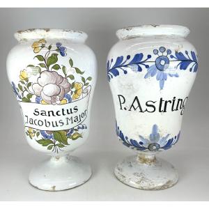 Deux Pots Canon, Piluliers - XIX ème siècle