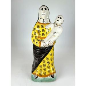 Nevers Fin XVIII ème Siècle - Virgin Of Childbirth