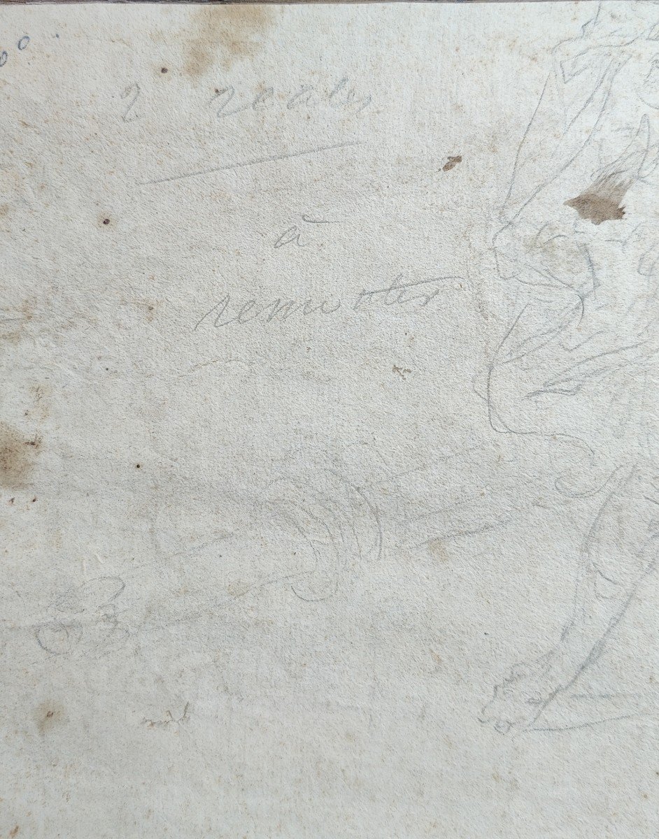 ECOLE VENITIENNE DU XVIII&egrave;me - ALLEGORIE DES ARTS DU TISSU-photo-3