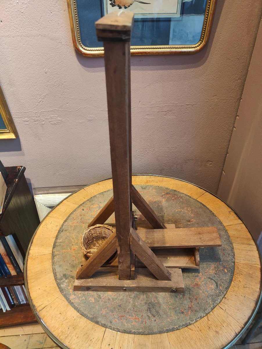 MAQUETTE GUILLOTINE XIXeme-photo-3