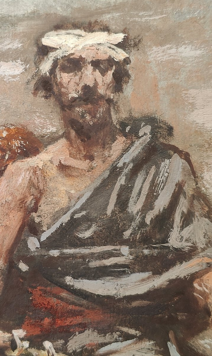 RONOT - BANDITS - GOUACHE ORSAY-photo-3