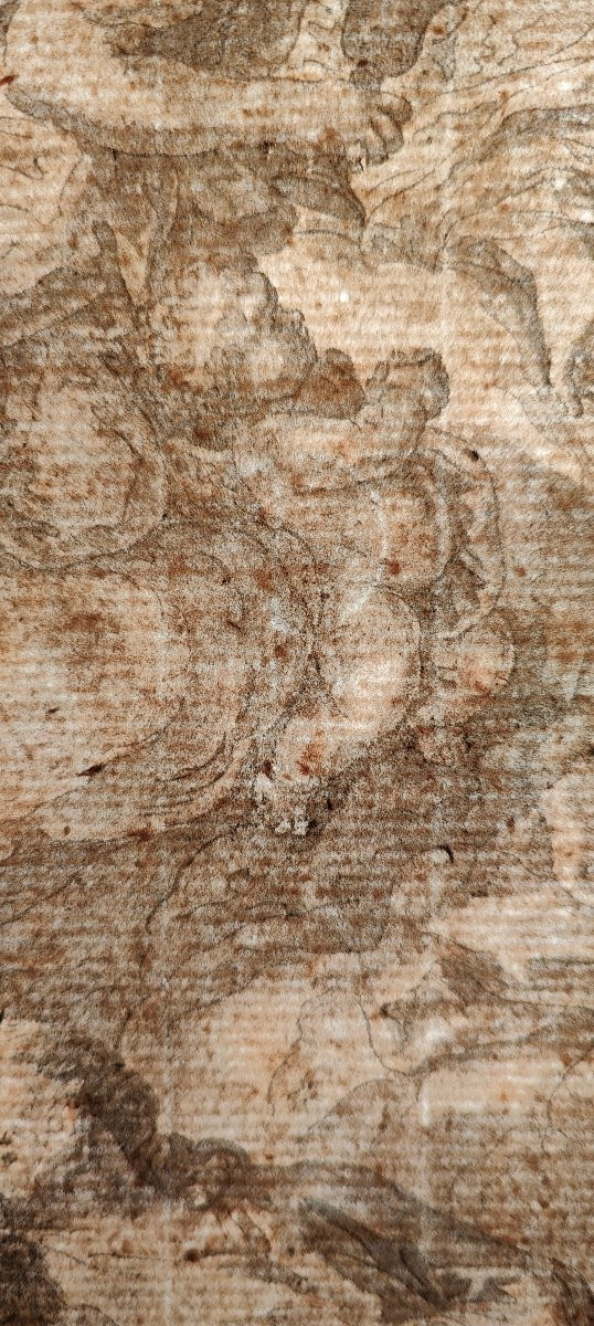 G. Serenario - Agony Christ - Drawing XVIIIth-photo-4
