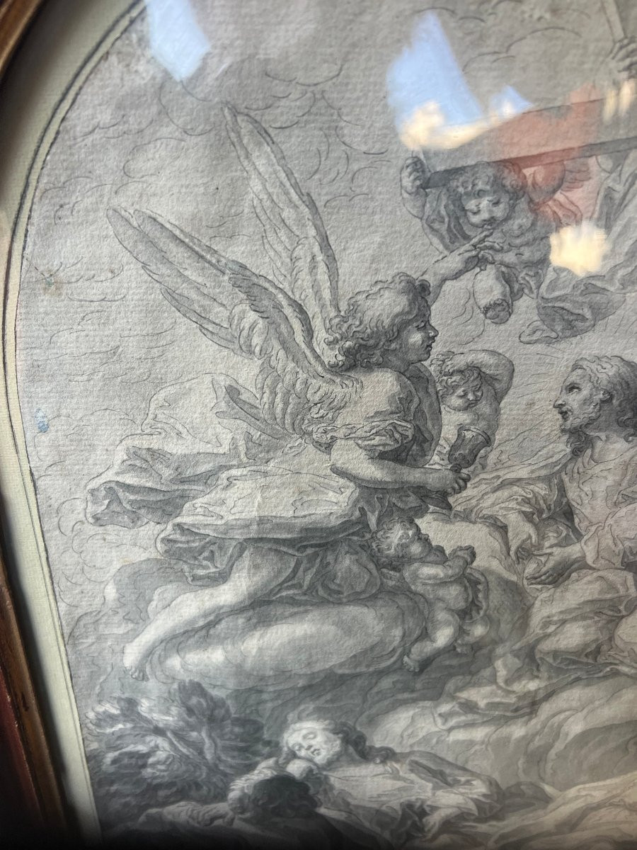 G. Serenario - Agony Christ - Drawing XVIIIth-photo-7