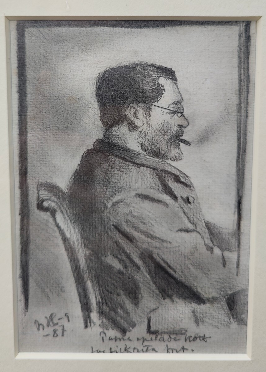 BENGT HEDBERG - PORTRAIT PÈRE FRANS