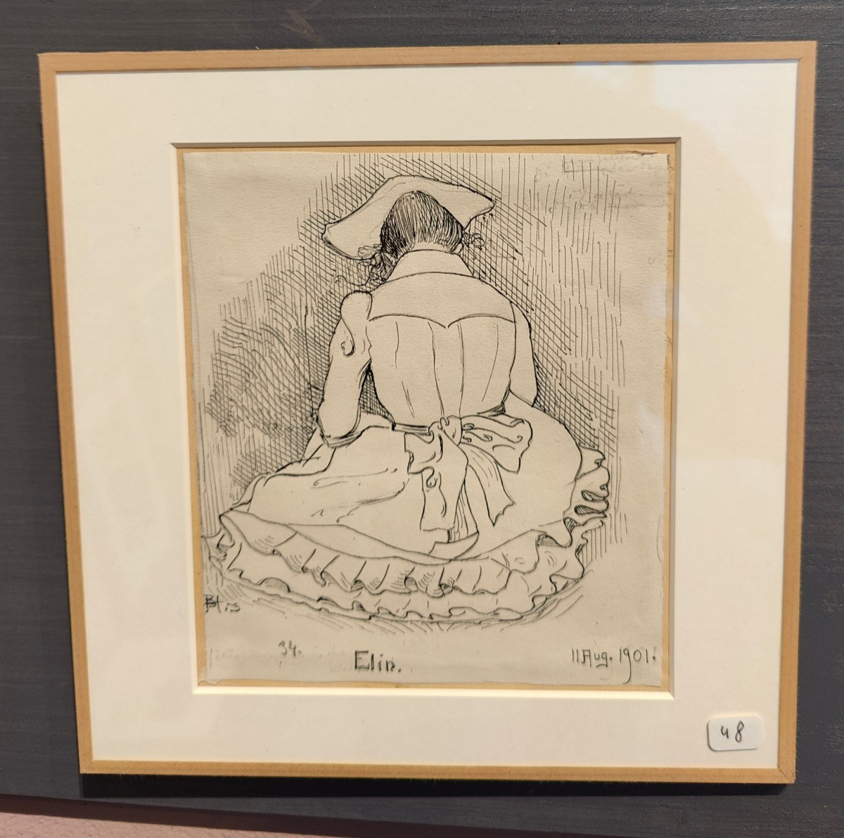 BENGT HEDBERG - PORTRAIT SOEUR ELIN-photo-2