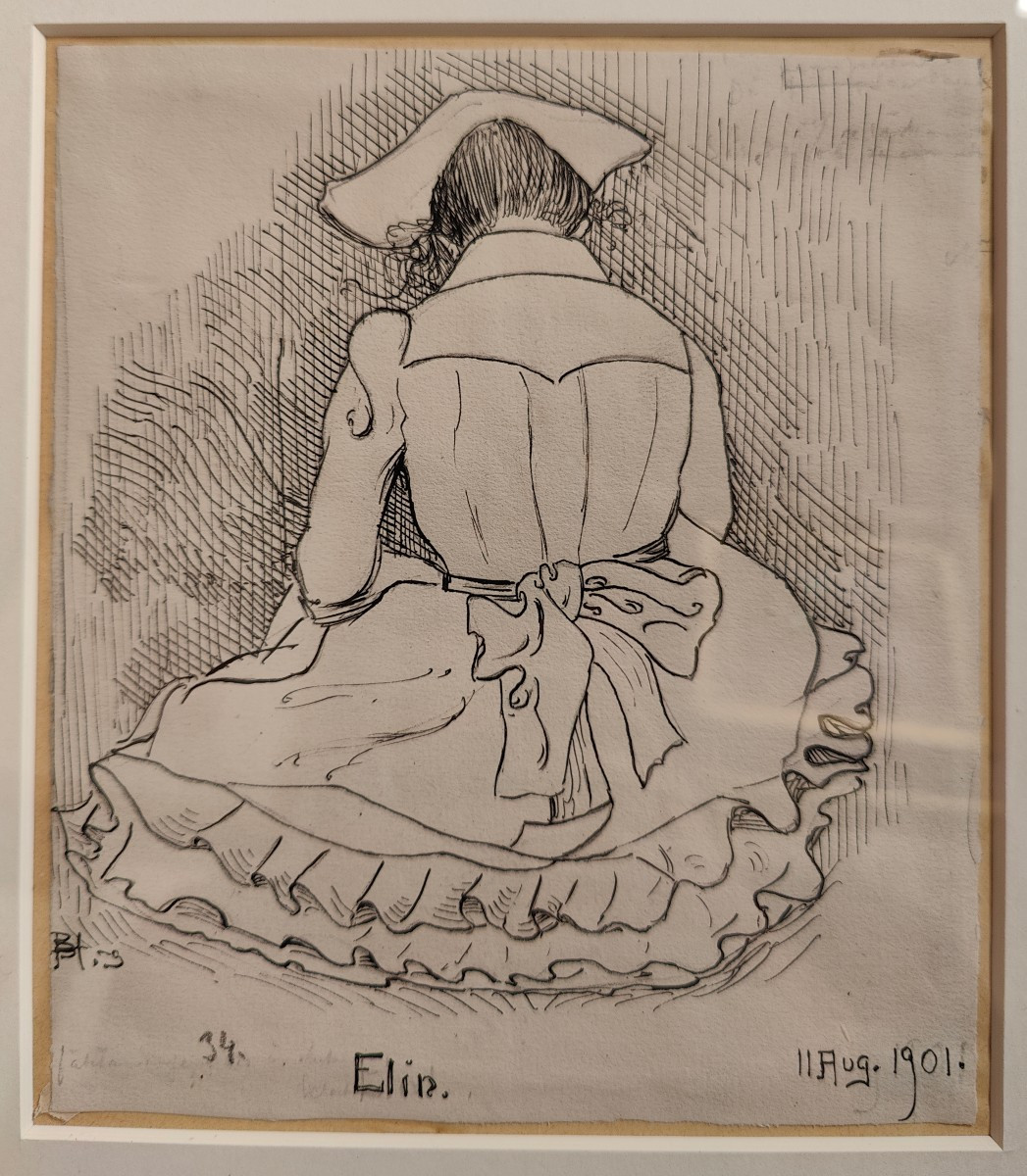 BENGT HEDBERG - PORTRAIT SOEUR ELIN