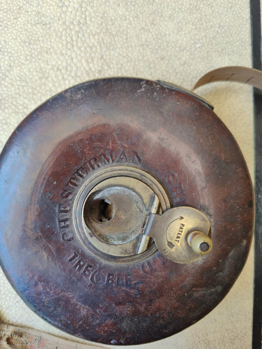 MÈTRE DE DRAPIER - ANGLAIS 1900-photo-2