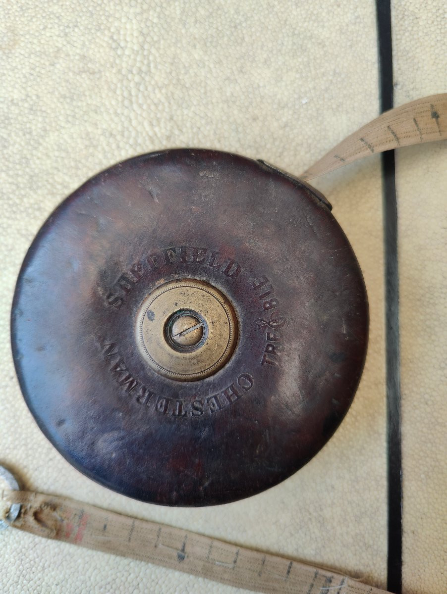 MÈTRE DE DRAPIER - ANGLAIS 1900-photo-3