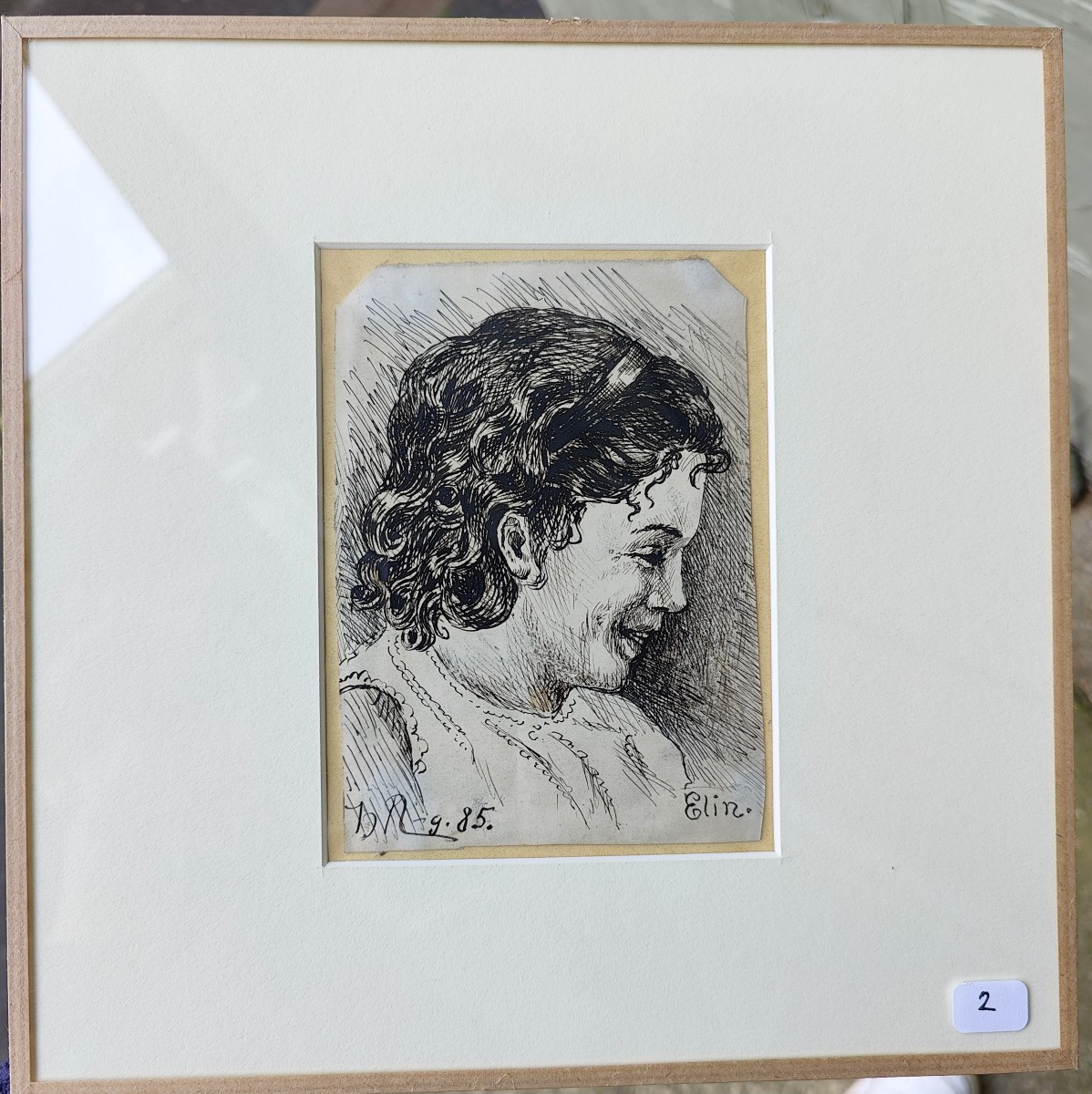 BENGT HEDBERG - PORTRAIT SOEUR ELIN