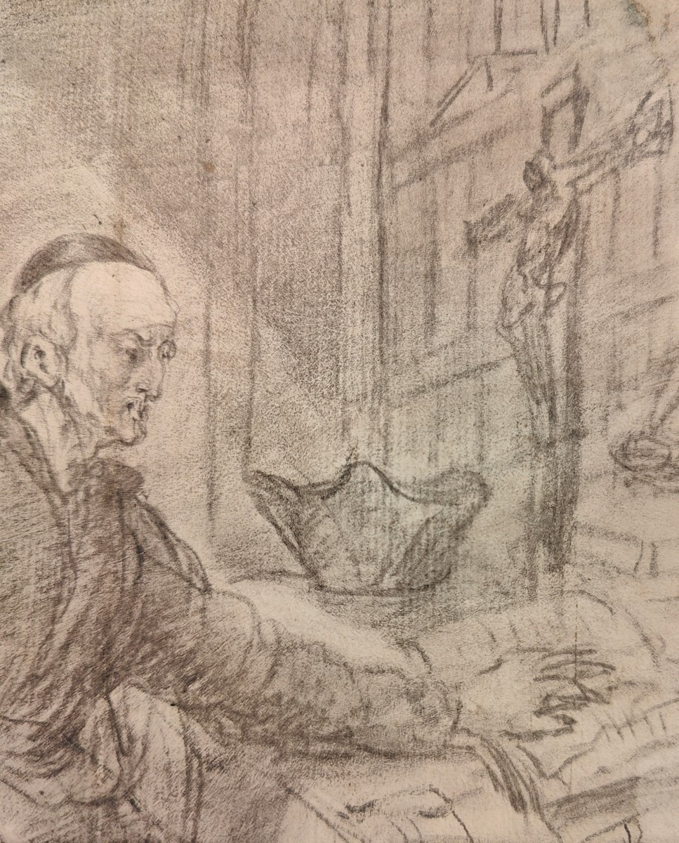 Italian School XVIII - Saint Charles Borromeo-photo-4