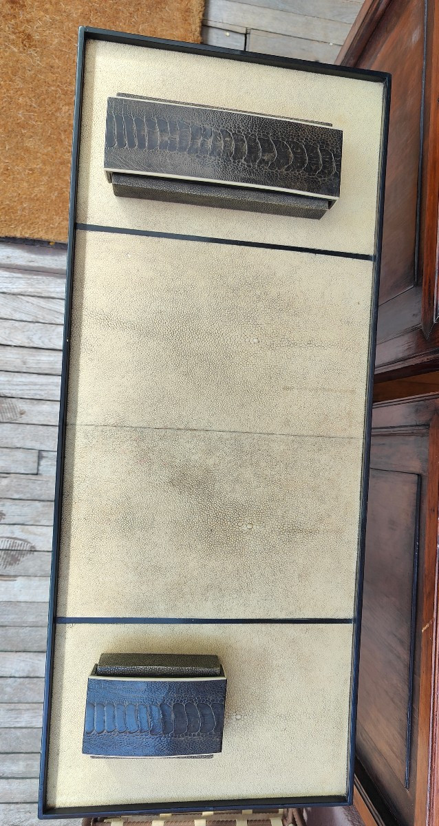 Augousti Shagreen Console -photo-4