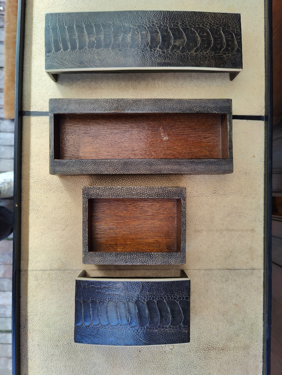 Augousti Shagreen Console -photo-1