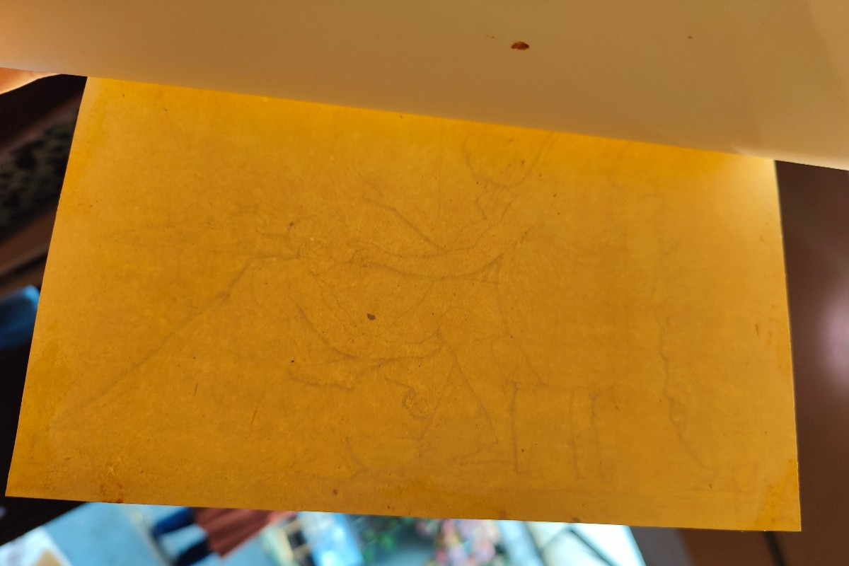 Jb Roman (1821) - Bas-relief Drawing-photo-2