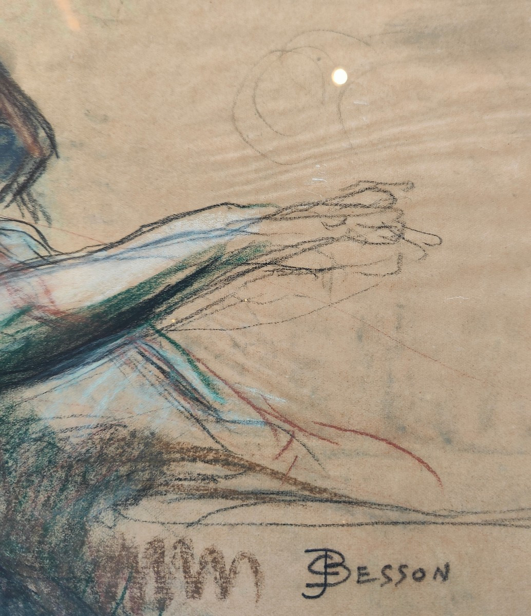 Jg Besson - Pieta 19th Century-photo-4