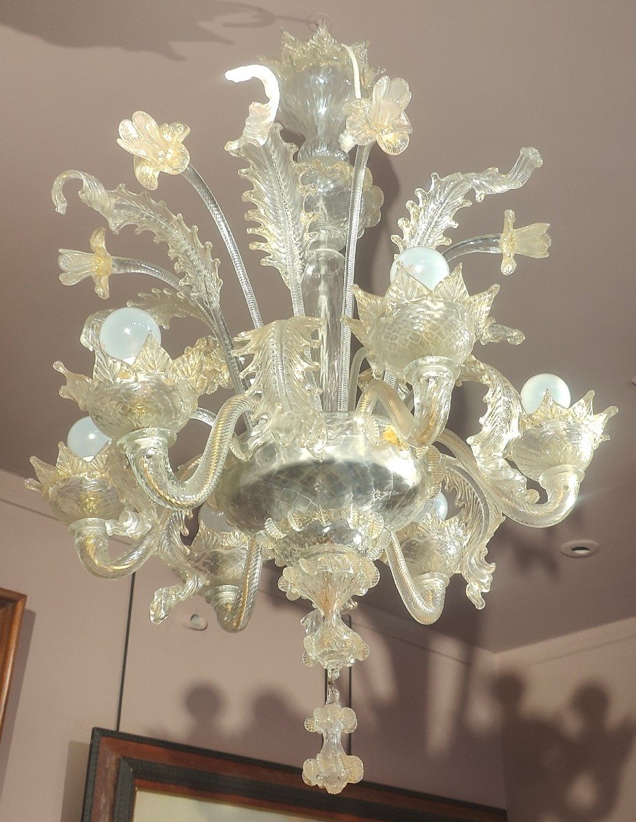 Murano Chandelier, Early 20th Century