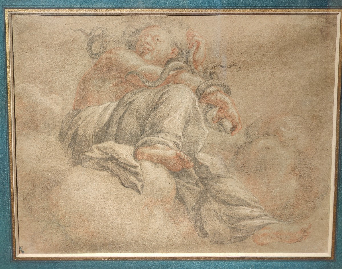 Ec. Francaise 1700 - Allegory Of Envy-photo-2