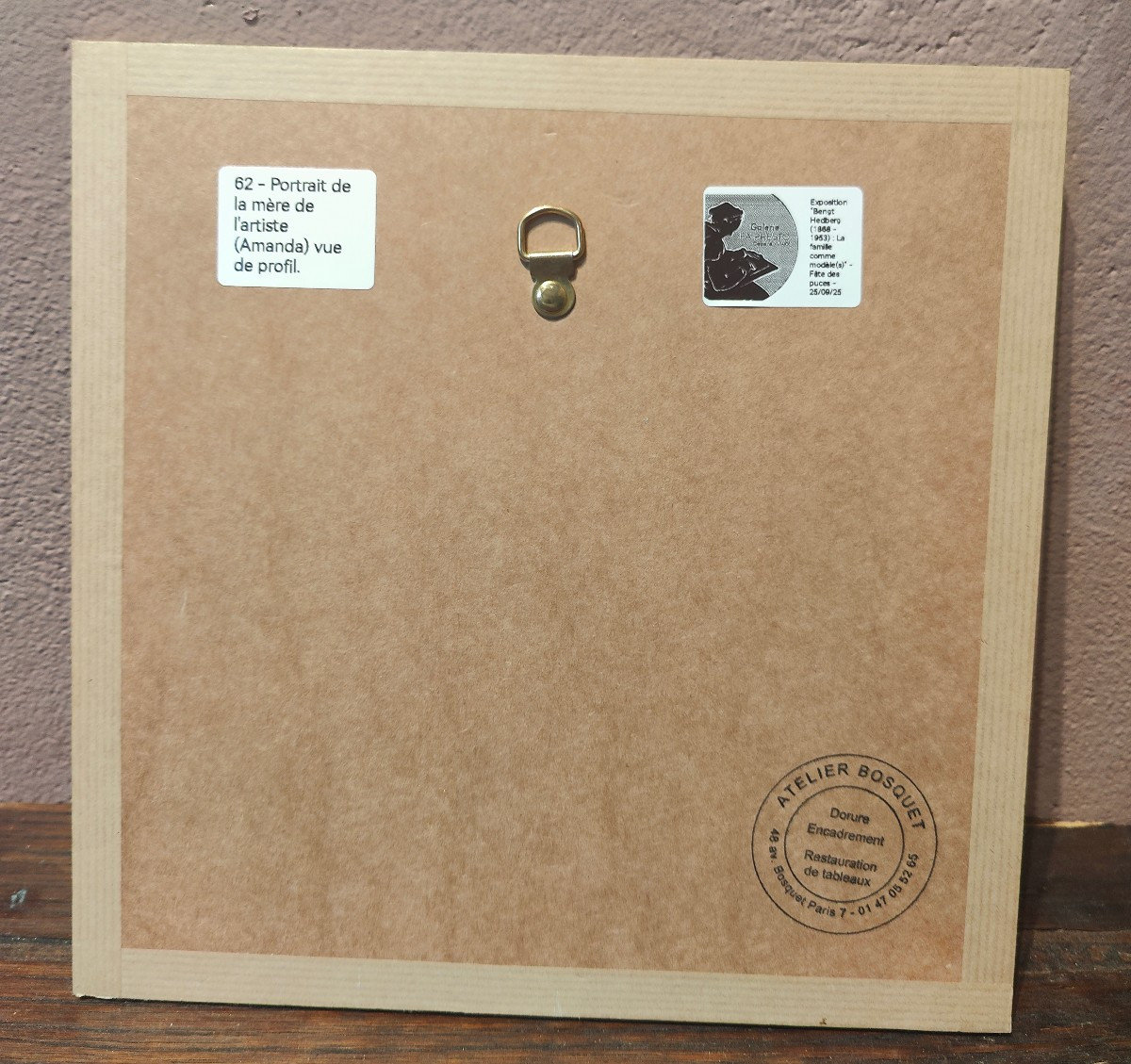 BENGT HEDBERG - PORTRAIT FEMME ELNA-photo-3