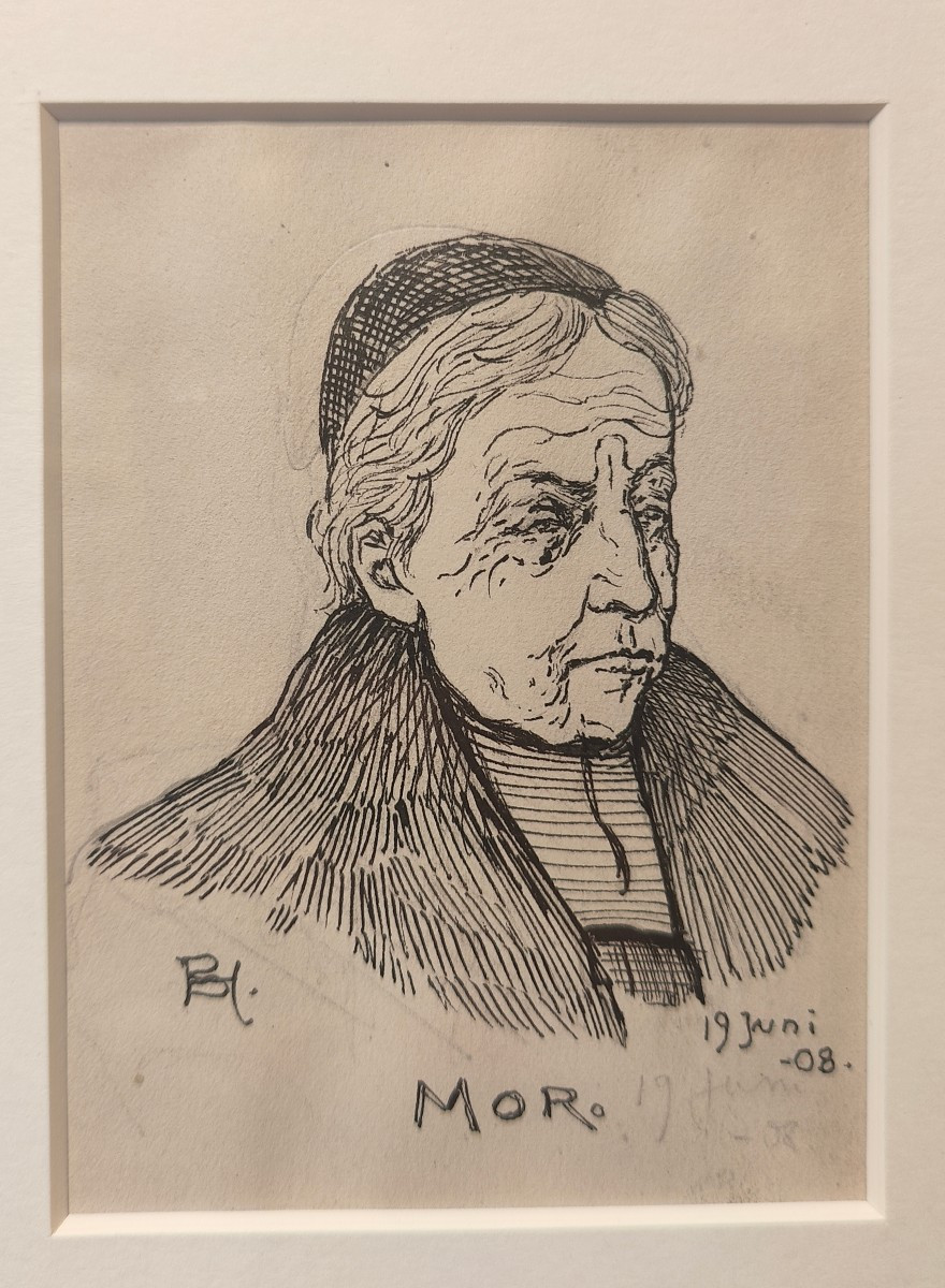 BENGT HEDBERG - PORTRAIT MERE AMANDA