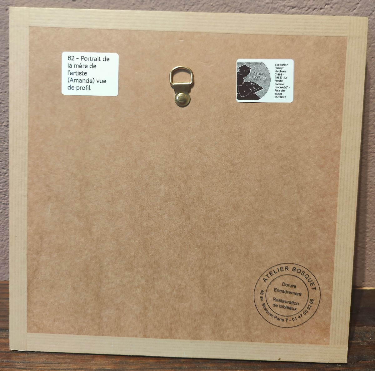 BENGT HEDBERG - PORTRAIT MERE AMANDA-photo-3