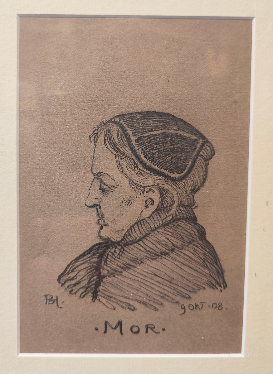 BENGT HEDBERG - PORTRAIT MERE AMANDA