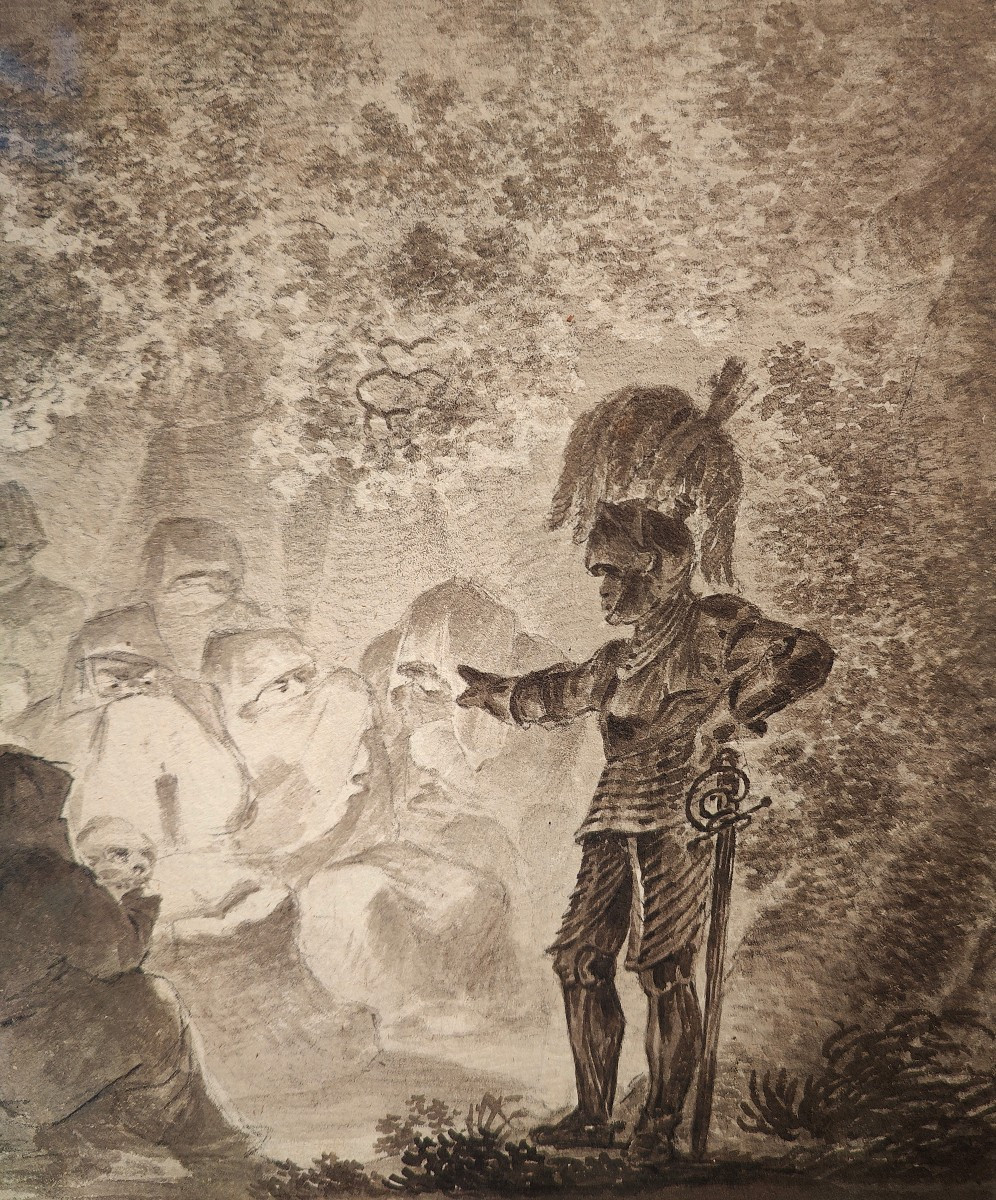 Goya - 18th Century Drawing Witches-photo-1