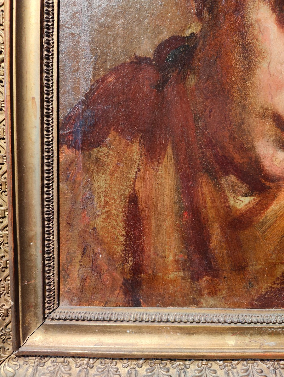 ATTR. CRESPI 18EME - PORTRAIT ANDROGYNE-photo-1