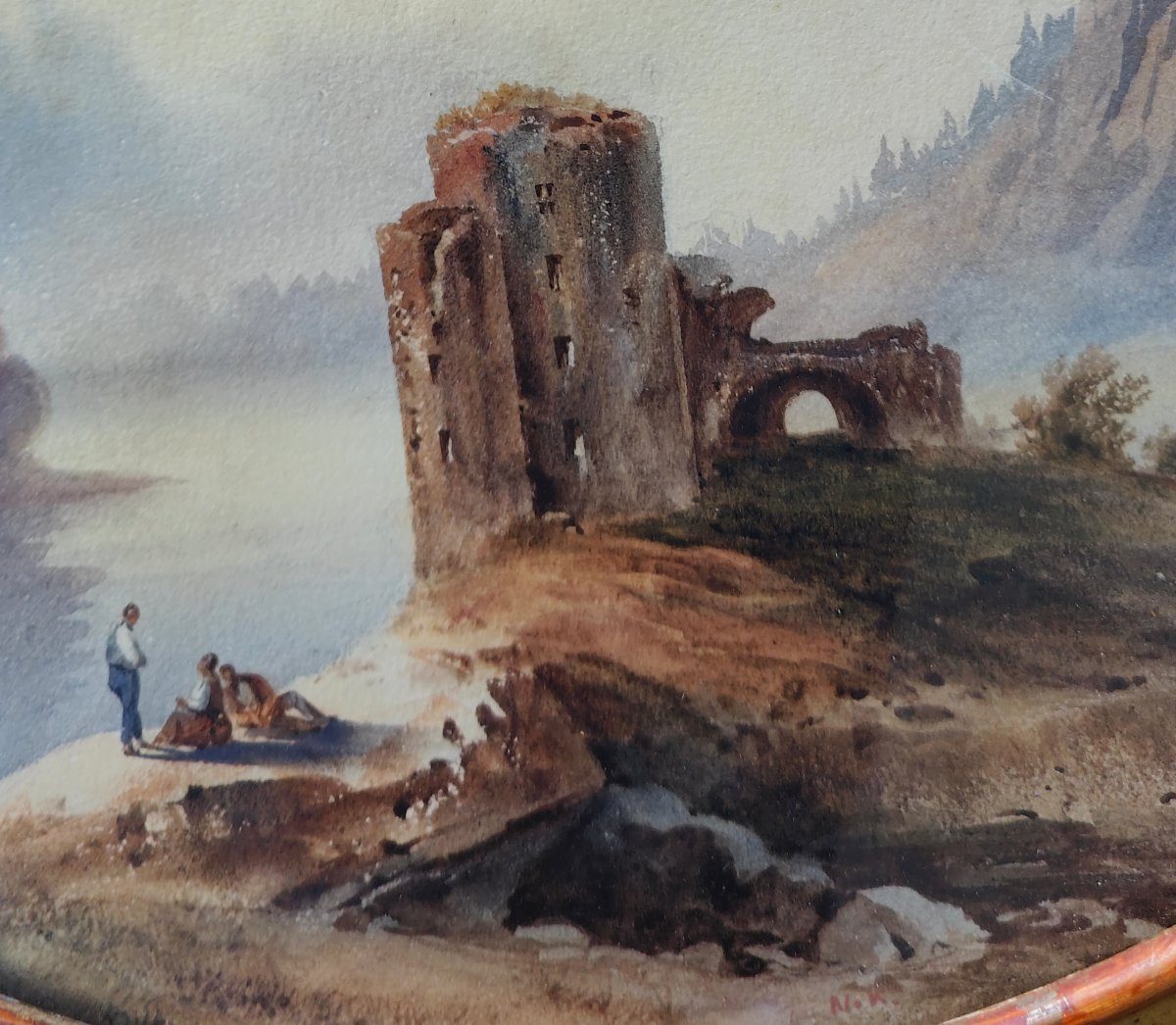 Nicolas Karth Alsace 19th - Watercolor-photo-3