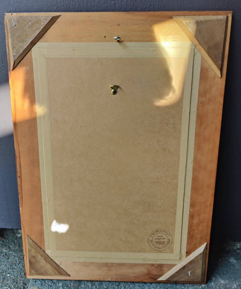 A. Leleux 1918 - Aviator Portrait-photo-3