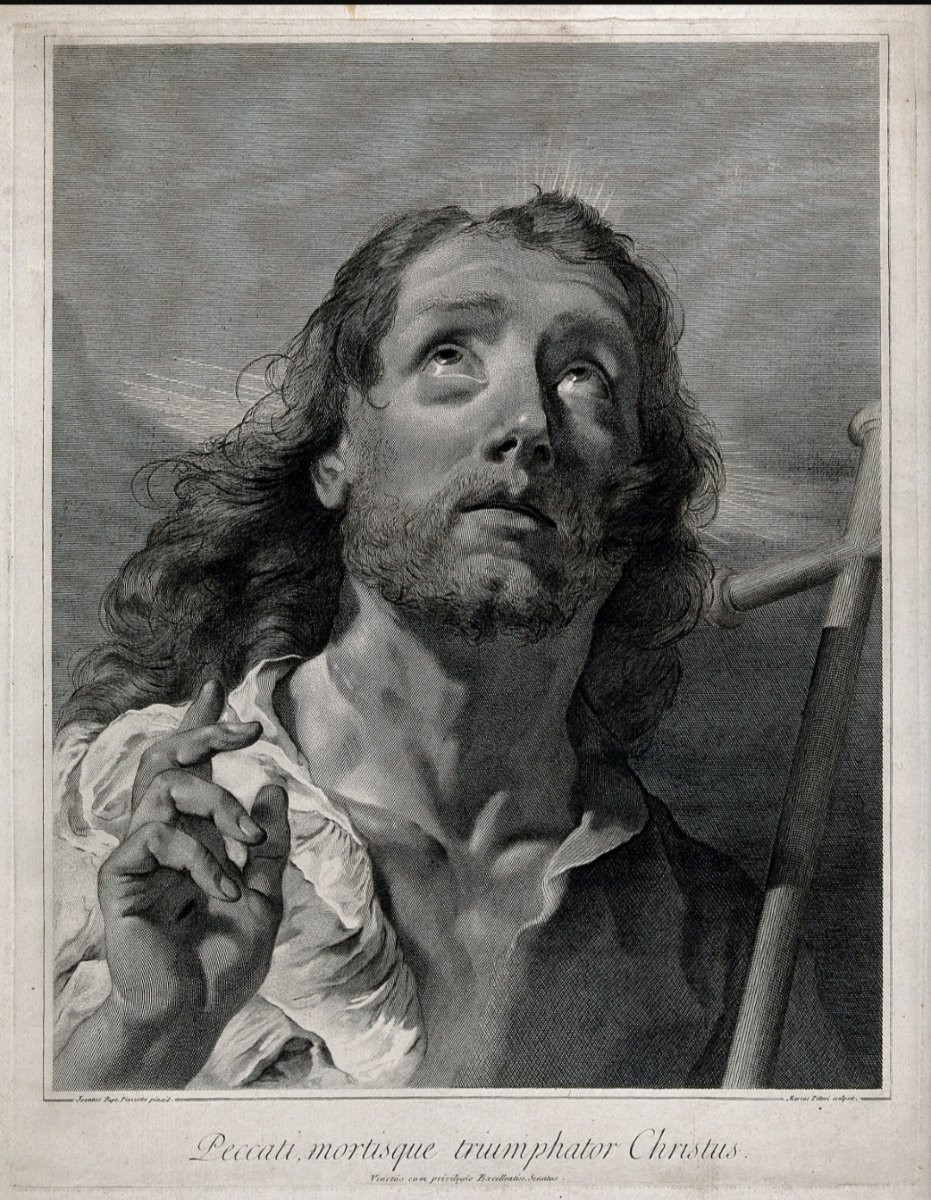 Giambattista Piazzetta - Christ And The Virgin-photo-6