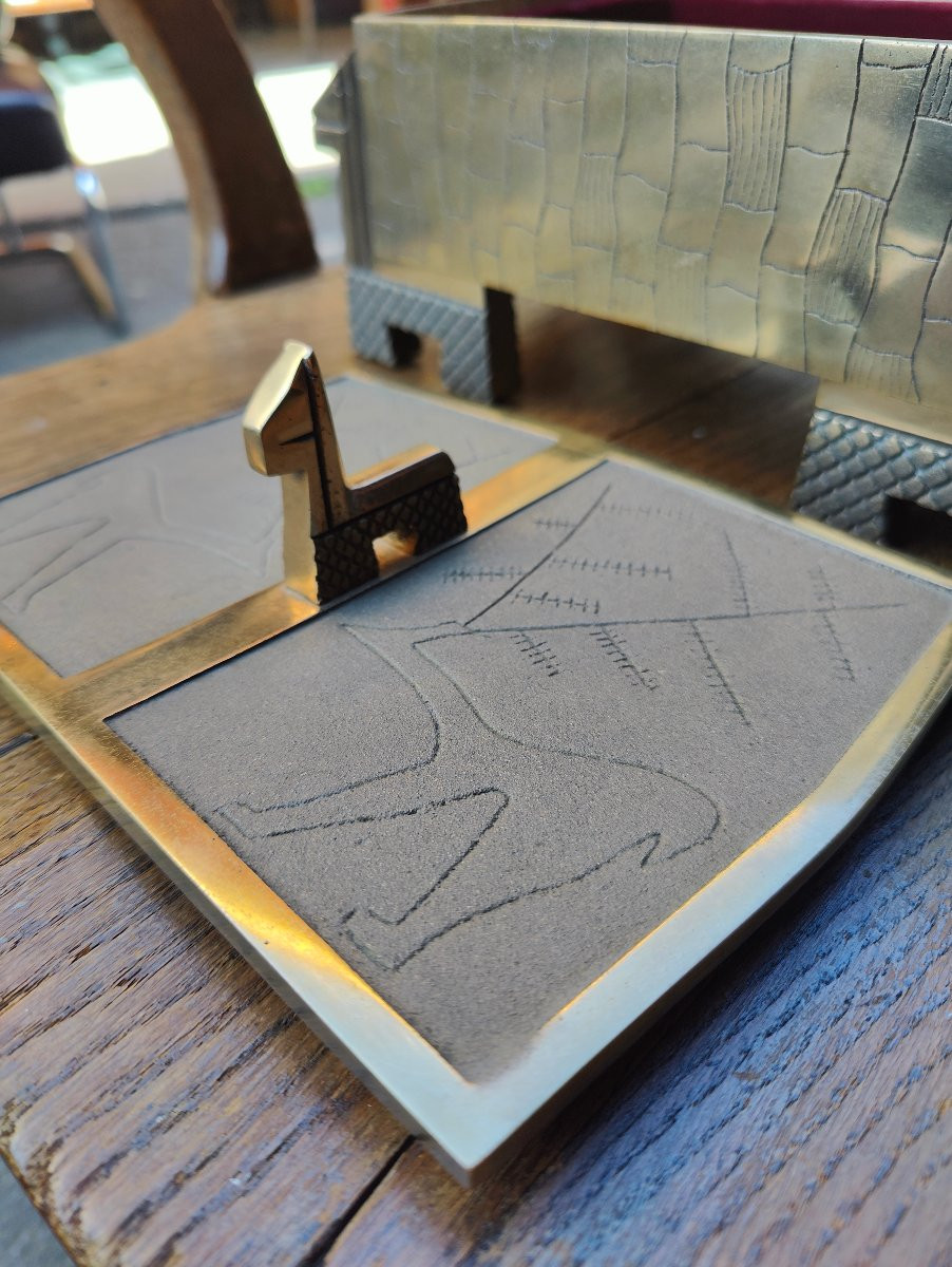 BOITE BRONZE - SCANDINAVIE 60-70'S-photo-3