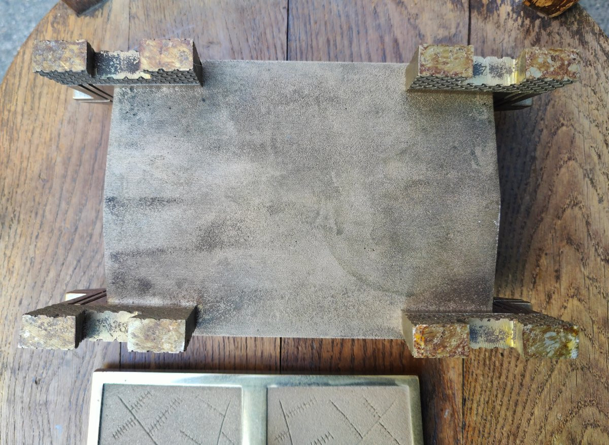 BOITE BRONZE - SCANDINAVIE 60-70'S-photo-8