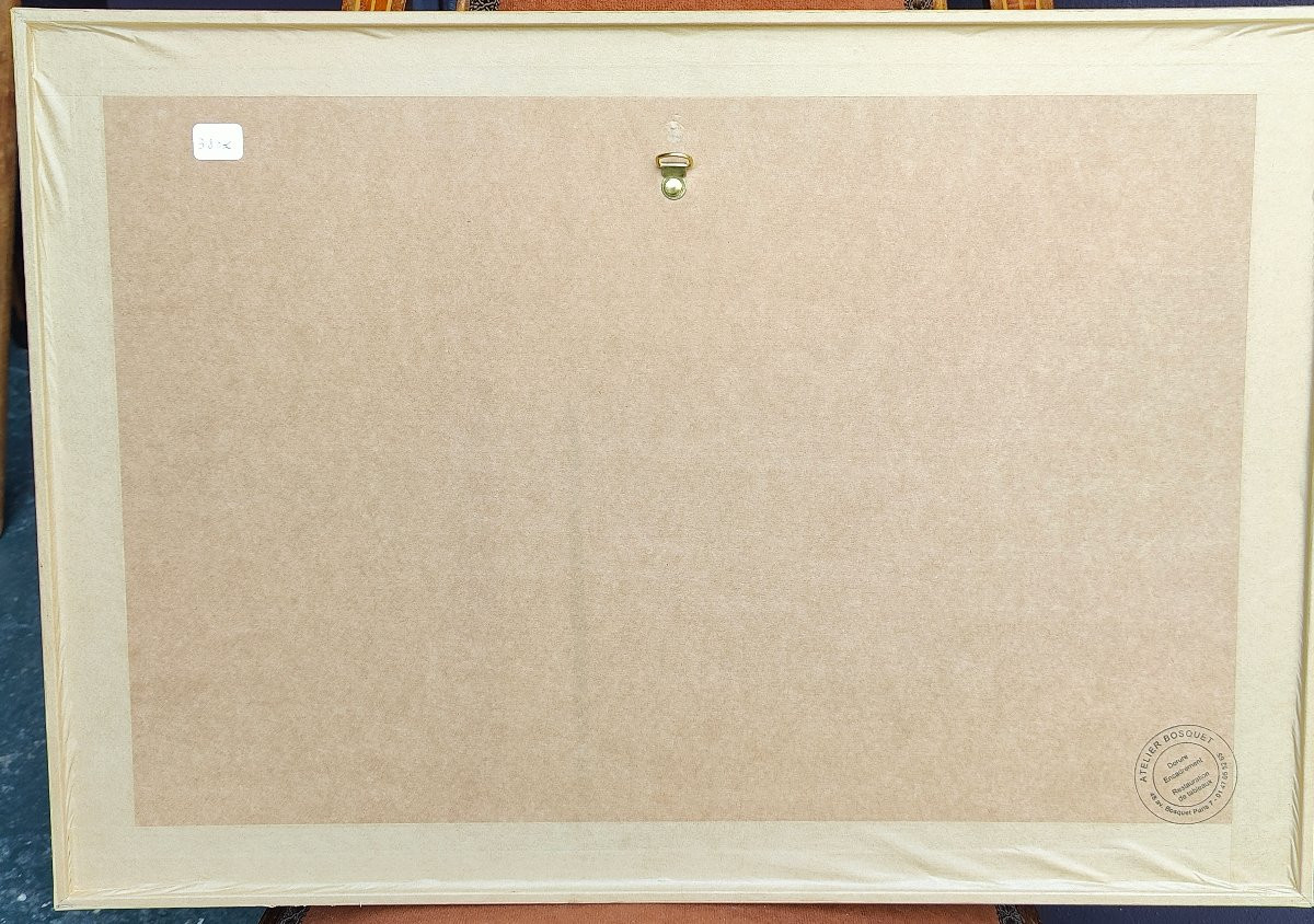 CONWY GALLES - 1850 AQUARELLE-photo-3